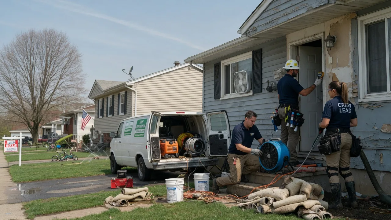 Flood Cleanup in Naples, TX near me