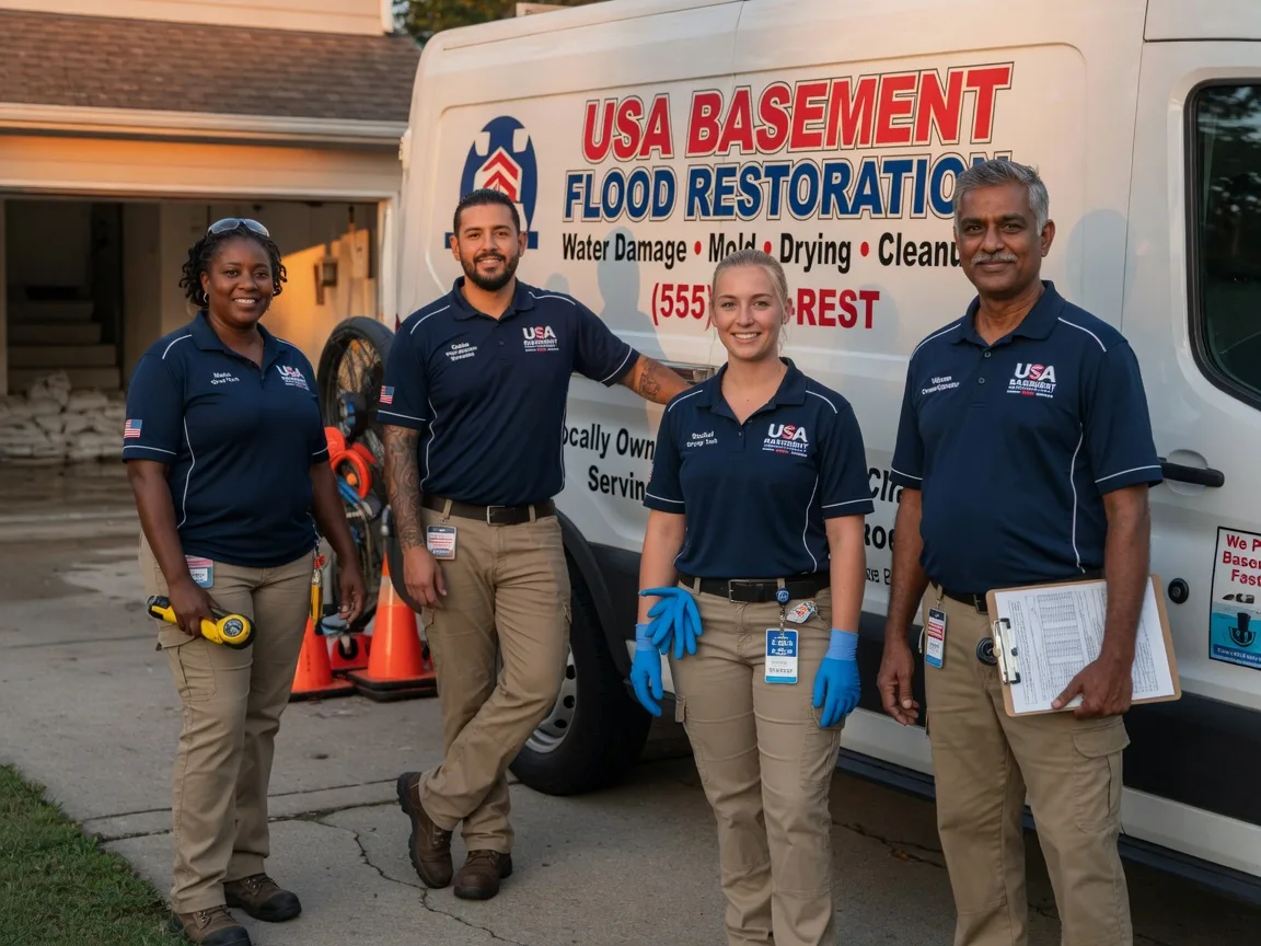 Basement Flood Cleanup company in Naples, TX